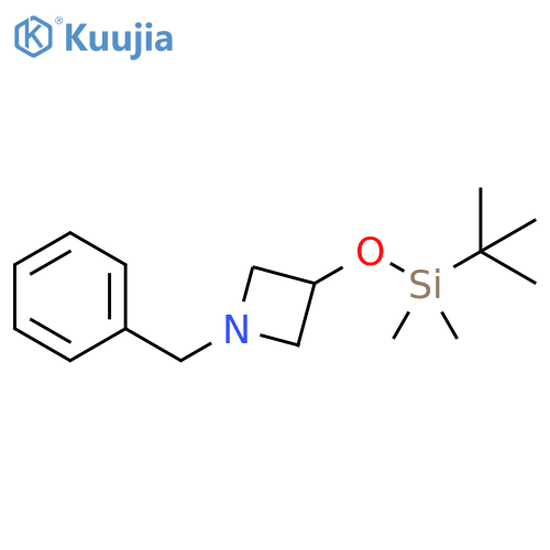(1-benzylazetidin-3-yl)oxy-tert-butyl-dimethyl-silane structure