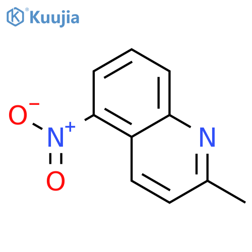 2-Methyl-5-nitroquinoline structure