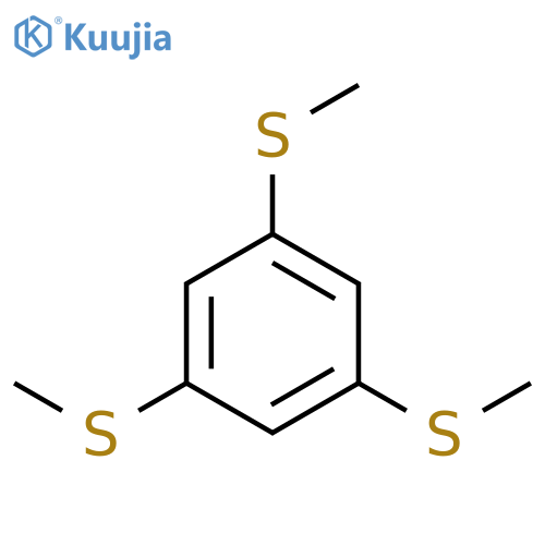 Benzene, 1,3,5-tris(methylthio)- structure