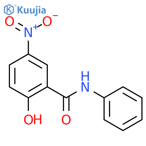 Benzamide,2-hydroxy-5-nitro-N-phenyl- structure