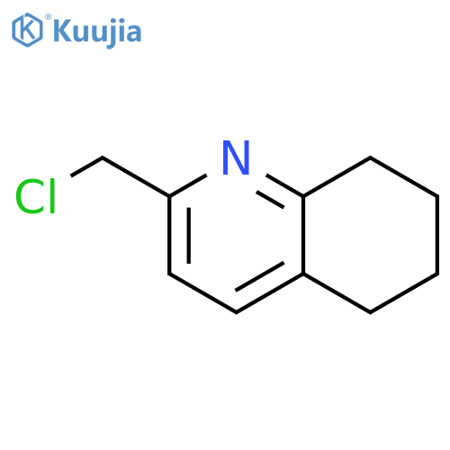 QUINOLINE, 2-(CHLOROMETHYL)-5,6,7,8-TETRAHYDRO- structure