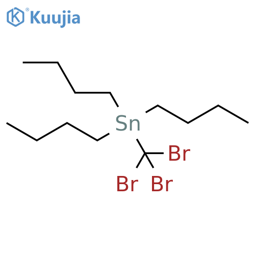 Stannane, tributyl(tribromomethyl)- structure