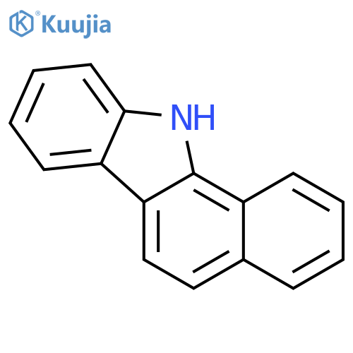 11H-Benzoacarbazole structure