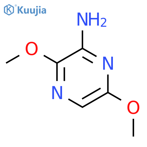 2-Pyrazinamine,3,6-dimethoxy- structure