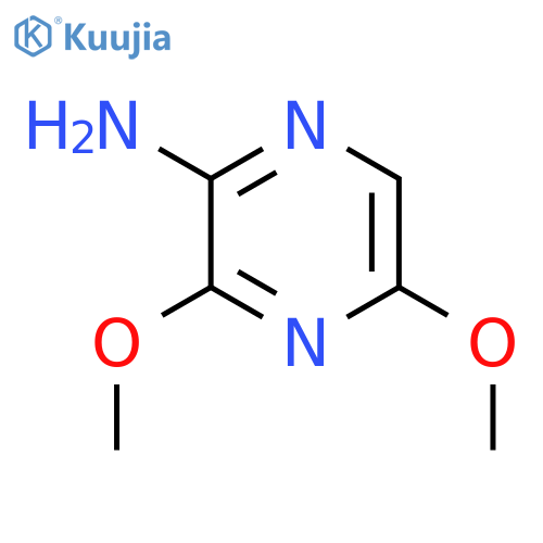 2-Pyrazinamine,3,5-dimethoxy- structure
