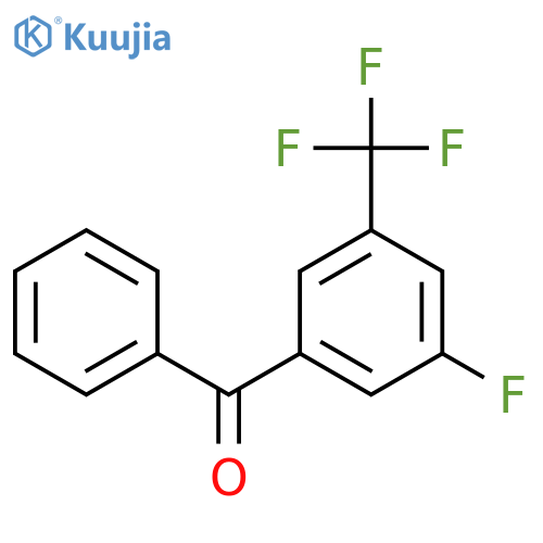 3-Fluoro-5-(trifluoromethyl)benzophenone structure
