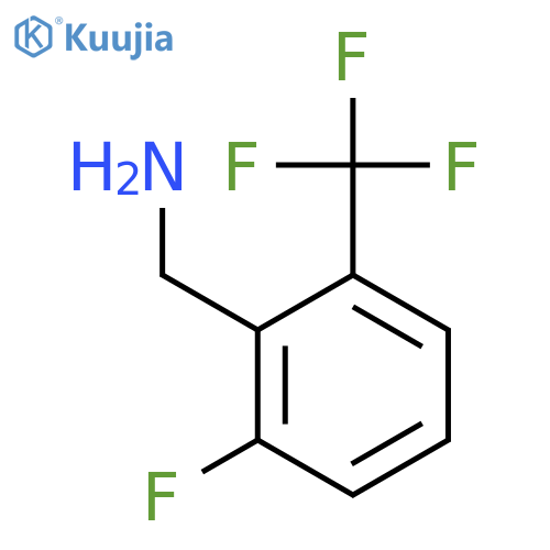 2-Fluoro-6-(trifluoromethyl)benzylamine structure