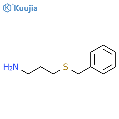 3-(benzylthio)-1-propanamine structure