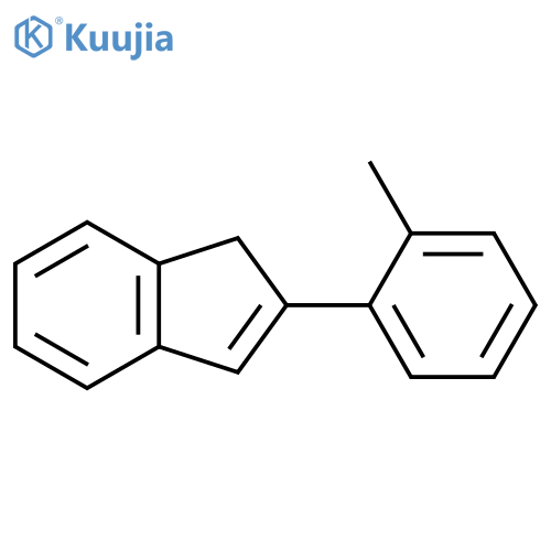 1H-Indene, 2-(2-methylphenyl)- structure
