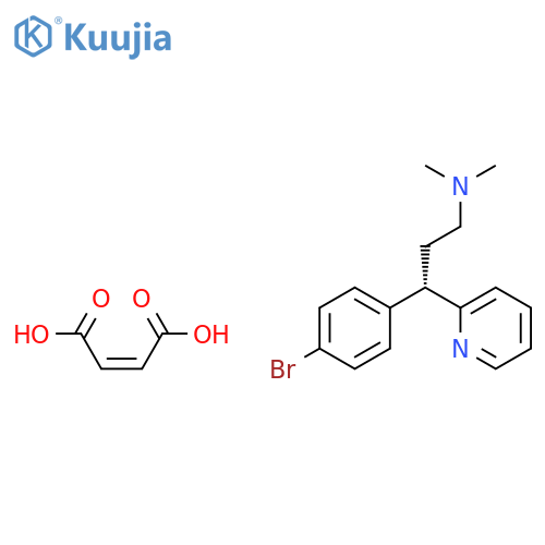 (S)-Brompheniramine Maleate structure
