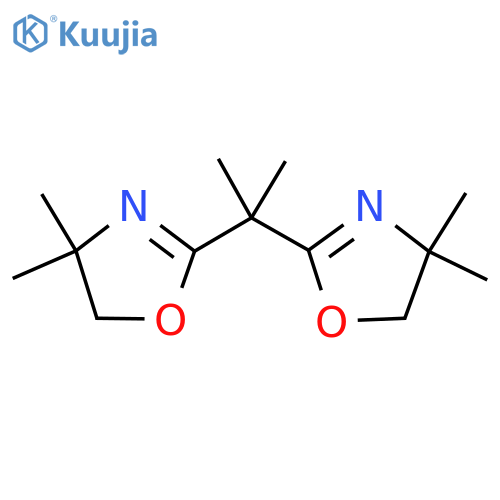 2,2'-(1-Methylethylidene)bis[4,5-dihydro-4,4-dimethyloxazole] structure