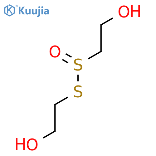 Ethanesulfinothioic acid, 2-hydroxy-, S-(2-hydroxyethyl) ester structure