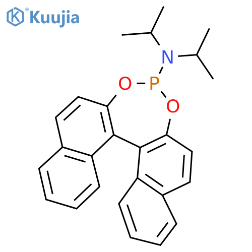 (R)-N,N-Diisopropyldinaphtho[2,1-d:1',2'-f][1,3,2]dioxaphosphepin-4-amine structure