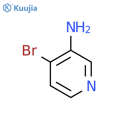 4-bromopyridin-3-amine structure