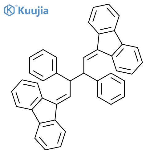 9H-Fluorene, 9,9'-(2,3-diphenyl-1,4-butanediylidene)bis- structure