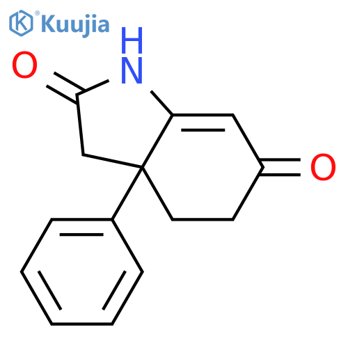 3a-Phenyl-3,3a,4,5-tetrahydro-1H-indole-2,6-dione structure