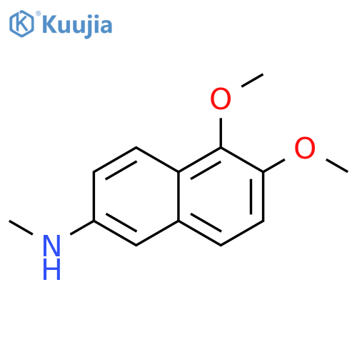 2-Naphthalenamine,5,6-dimethoxy-N-methyl- structure