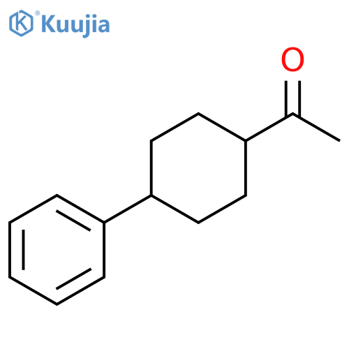 Ethanone, 1-(4-phenylcyclohexyl)- structure