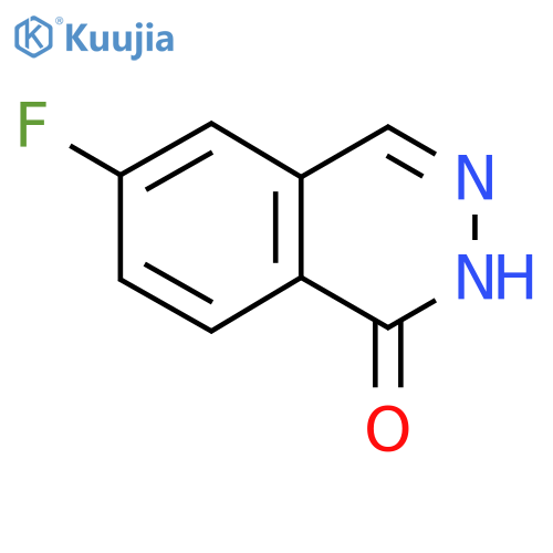 6-fluoro-1,2-dihydrophthalazin-1-one structure