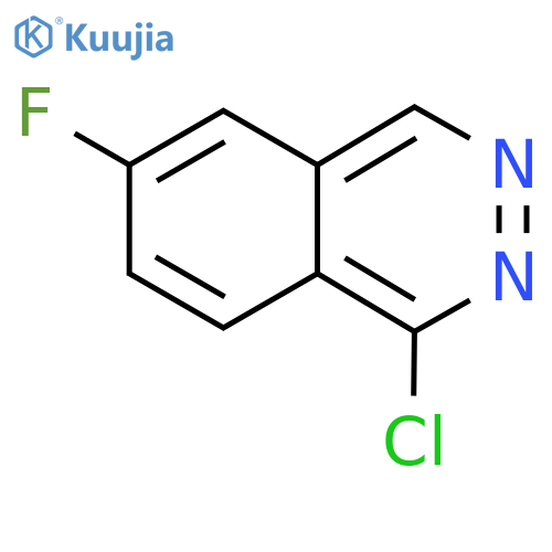 1-Chloro-6-fluorophthalazine structure