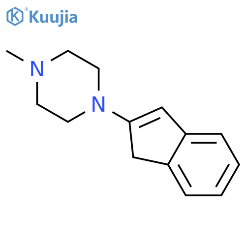 Piperazine, 1-(1H-inden-2-yl)-4-methyl- structure