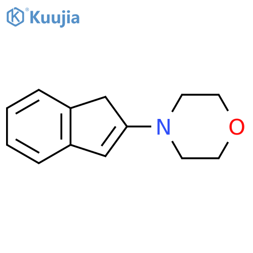 Morpholine, 4-(1H-inden-2-yl)- structure