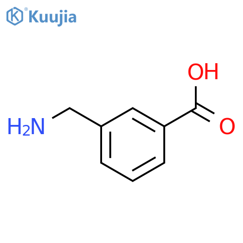 3-(Aminomethyl)benzoic acid structure