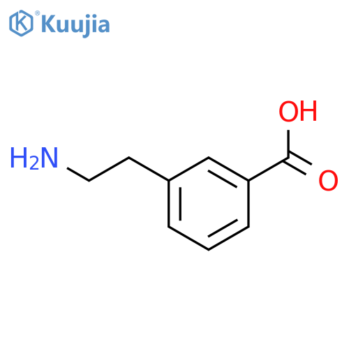 3-(2-Aminoethyl)benzoic acid structure