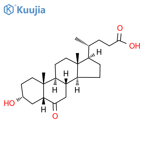 5-b-Cholanic Acid-3a-ol-6-one structure