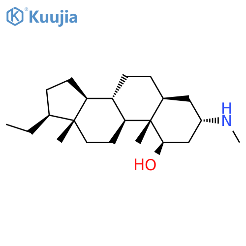 (1R,3S,5S,8S,9S,10S,13R,14S,17S)-17-Ethyl-10,13-dimethyl-3-(methylamino)-2,3,4,5,6,7,8,9,11,12,14,15,16,17-tetradecahydro-1H-cyclopenta[a]phenanthren-1-ol structure