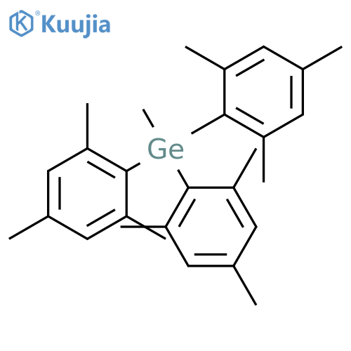 Germane, methyltris(2,4,6-trimethylphenyl)- structure