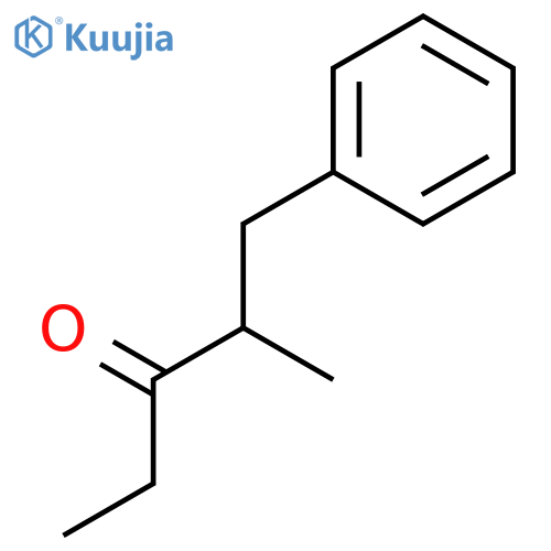 2-methyl-1-phenylpentan-3-one structure