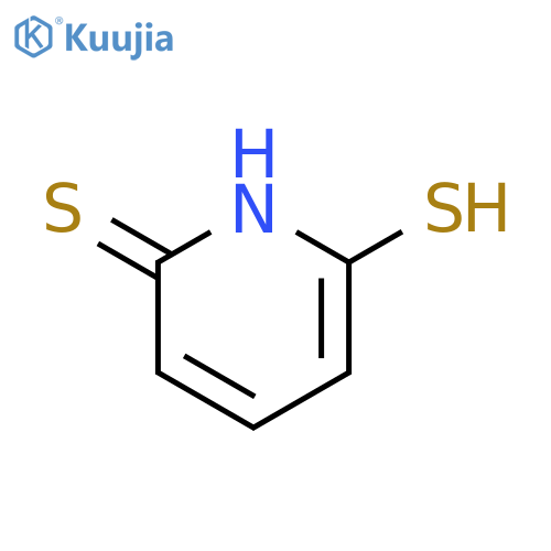 2(1H)-Pyridinethione,6-mercapto- structure