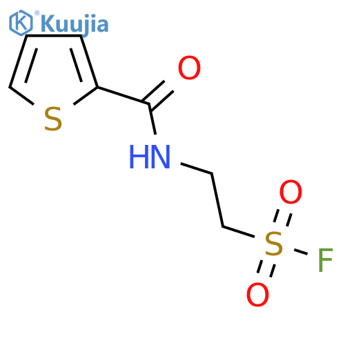 2-(thiophen-2-yl)formamidoethane-1-sulfonyl fluoride structure
