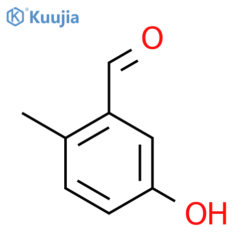 5-Hydroxy-2-methylbenzaldehyde structure