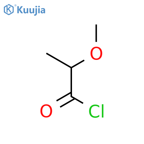 Propanoyl chloride, 2-methoxy-, (±)- structure