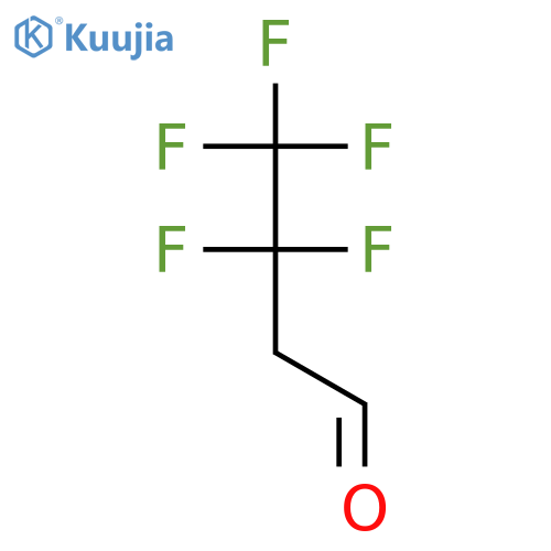 3,3,4,4,4-pentafluorobutanal structure