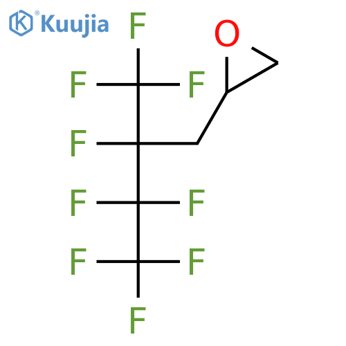 2,3,3,4,4,4-Hexafluoro-2-(trifluoromethyl)butyloxirane structure