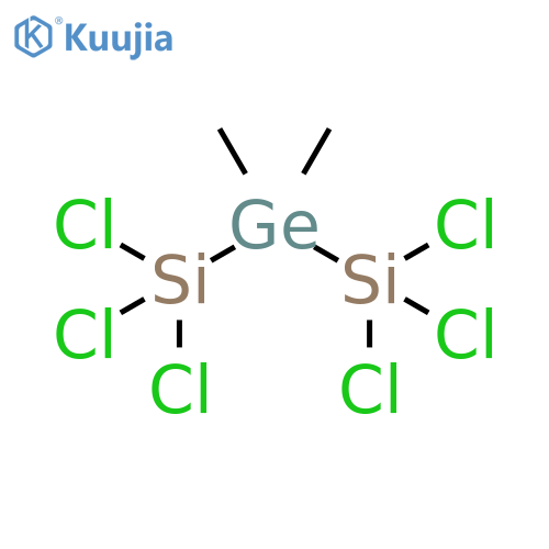 Silane, (dimethylgermylene)bis[trichloro- structure
