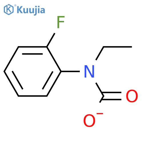 Carbamic acid,N-(2-fluorophenyl)-, ethyl ester structure