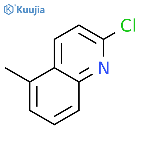 2-chloro-5-methylquinoline structure