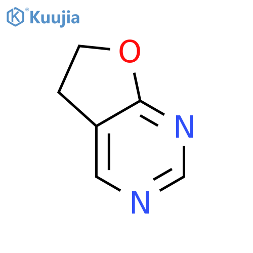 Furo[2,3-d]pyrimidine,5,6-dihydro- structure
