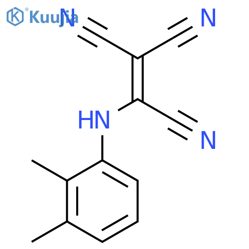 Ethenetricarbonitrile, 2,3-xylidino- structure