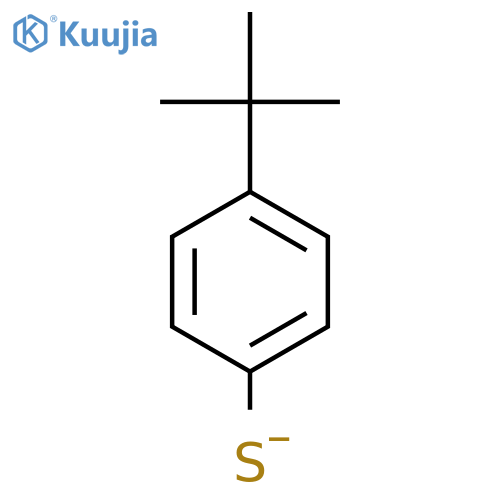 4-Tert-Butylthiophenol structure