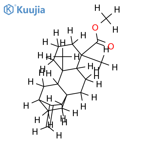 (-)-methyl atis-16-en-19-oate structure