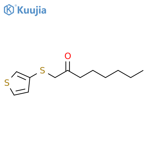 1-(3-Thienylthio)-2-octanone structure