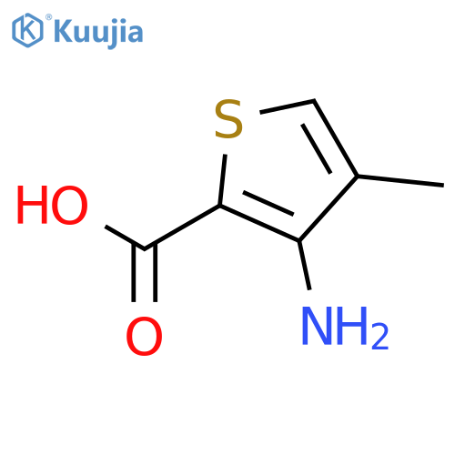 3-Amino-4-methylthiophene-2-carboxylic acid structure
