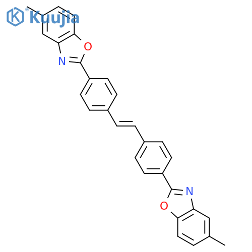Fluorescent Brightener Agent OB-2 4,4''-Bis(5-methyl-2-benzoxazolyl)stilbene structure