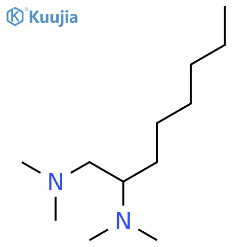 1,2-Octanediamine, N,N,N',N'-tetramethyl- structure