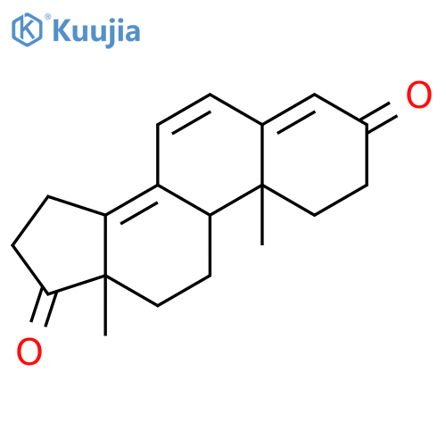 Androsta-4,6,8(14)-triene-3,17-dione(8CI,9CI) structure